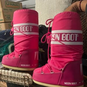 Pink Moon Boots